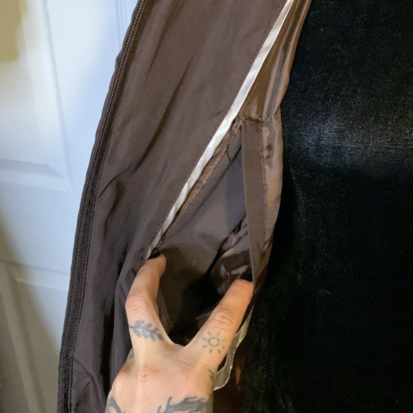 Vintage Faded Glory Brown Long Puff Coat - Picture 6 of 11